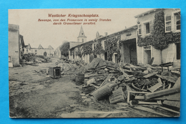 Postcard PC 1917 Bezange WWI France
